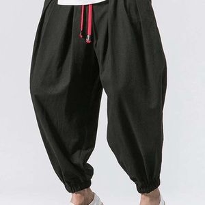 Drawstring Harem Pants